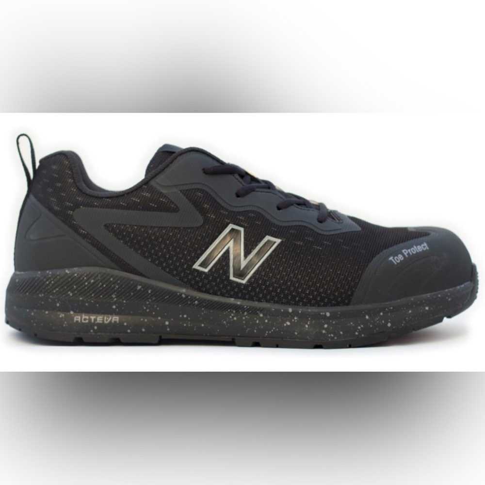 NEW- New Balance Logic Composite Toe Men's Industrial Work Shoes, Black, Size 14 - Picture 5 of 13